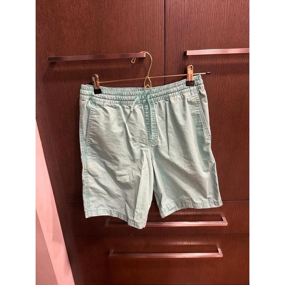 Vans boys XL mint green elastic-waist shorts